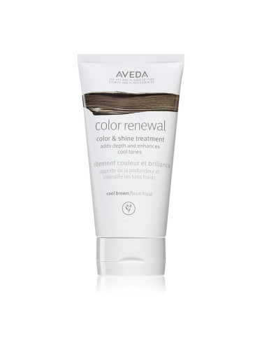 Aveda Color Renewal Color & Shine Treatment Възстановяваща цветна маска За коса цвят Cool Brown 150 мл.