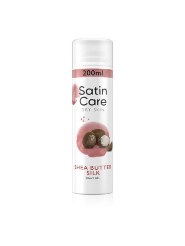 Gillette Venus Satin Care гел за бръснене за жени Shea Butter 200 мл.