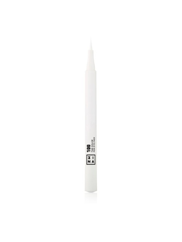 3INA The Color Pen Eyeliner очна линия в писалка цвят 100 - White 1 мл.