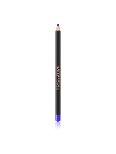 Makeup Revolution Kohl Eyeliner молив за очи тип каял цвят Blue 1.3 гр.