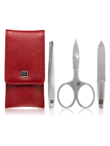 Zwilling Premium Red комплект за маникюр
