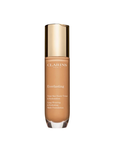 Clarins Everlasting Foundation дълготраен фон дьо тен с матиращ ефект цвят 108.5W - Cashew 30 мл.