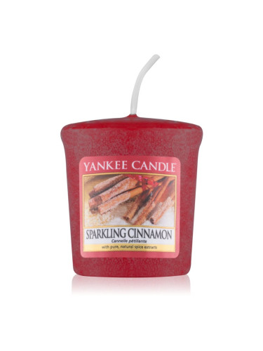 Yankee Candle Sparkling Cinnamon вотивна свещ 49 гр.