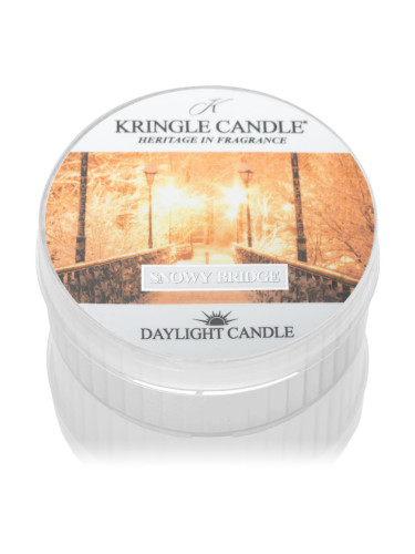 Kringle Candle Snowy Bridge чаена свещ 42 гр.