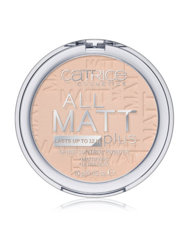 Catrice All Matt Plus матираща пудра цвят 010 Transparent 10 гр.