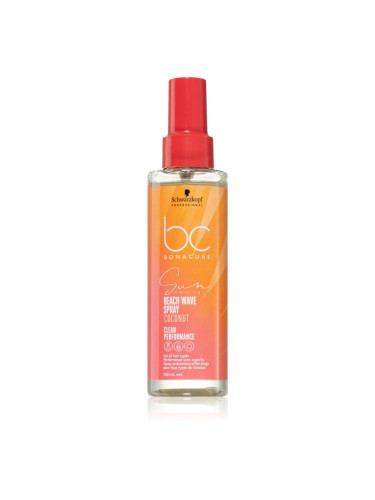 Schwarzkopf Professional BC Bonacure Sun Protect Beach Waves Spray спрей за коса за плажен ефект 150 мл.