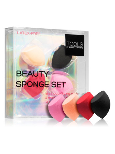 Gabriella Salvete Tools Make-Up Sponge апликатор с пяна за фон дьо тен мини 4 бр.
