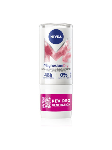 NIVEA Magnesium Dry дезодорант roll-on 48 часа 50 мл.