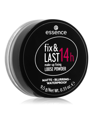 Essence Fix & LAST фиксираща пудра 14 h 9,5 гр.