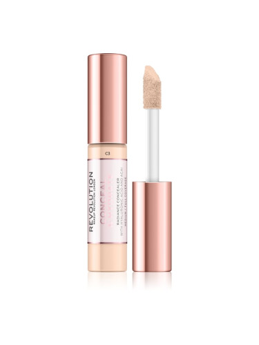 Revolution Conceal & Hydrate овлажняващ коректор цвят C3 13 гр.