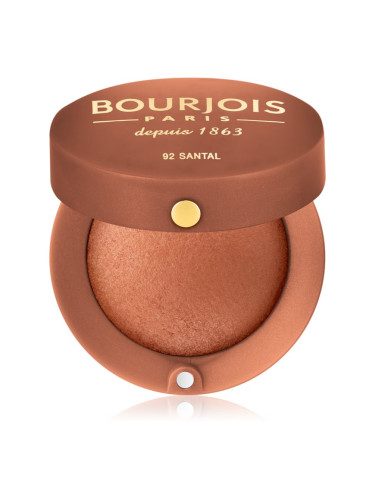 Bourjois Little Round Pot Blush руж цвят 92 Santal 2,5 гр.