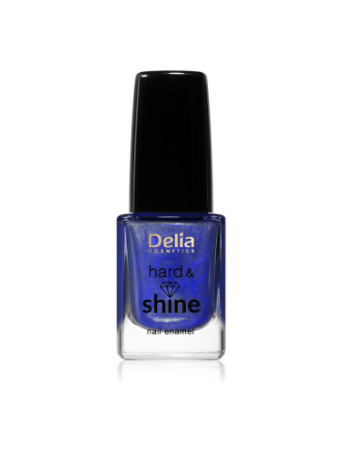 Delia Cosmetics Hard & Shine укрепващ лак за нокти цвят 813 Elisabeth 11 мл.