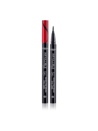 L’Oréal Paris Infaillible Grip 36h Micro-Fine liner очна линия писалка цвят 01 Obsidian black 0,4 гр.