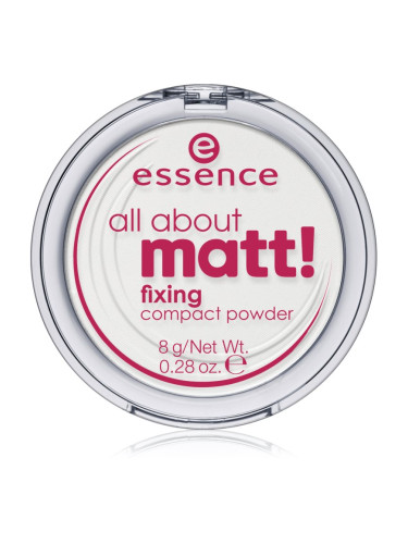 Essence All About Matt! прозрачна компактна пудра 8 гр.