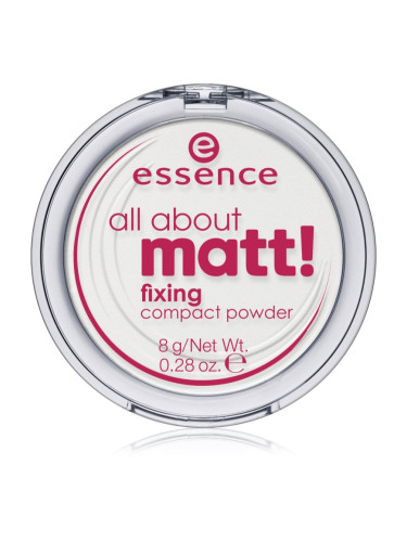 essence All About Matt! прозрачна компактна пудра 8 гр.