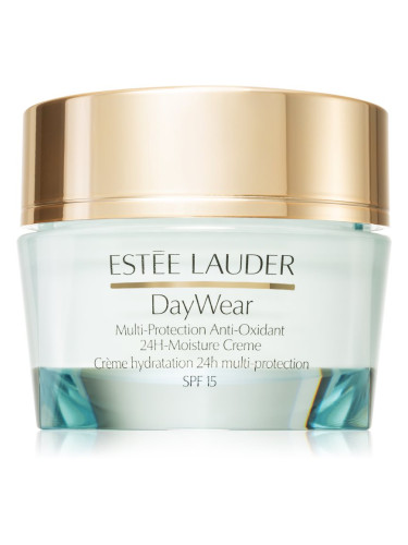 Estée Lauder DayWear Multi-Protection Anti-Oxidant 24H-Moisture Creme дневен предпазващ крем за нормална към смесена кожа SPF 15 30 мл.