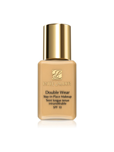 Estée Lauder Double Wear Stay-in-Place Mini дълготраен фон дьо тен SPF 10 цвят 3W1 Tawny 15 мл.