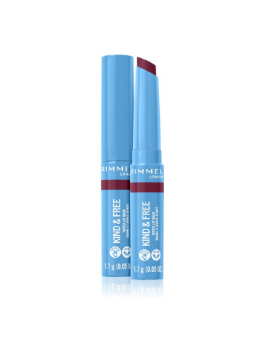 Rimmel Kind & Free тониращ балсам за устни цвят 006 Berry Twist 1,7 гр.