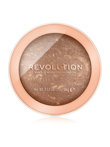 Makeup Revolution Reloaded бронзант цвят Long Weekend 15 гр.