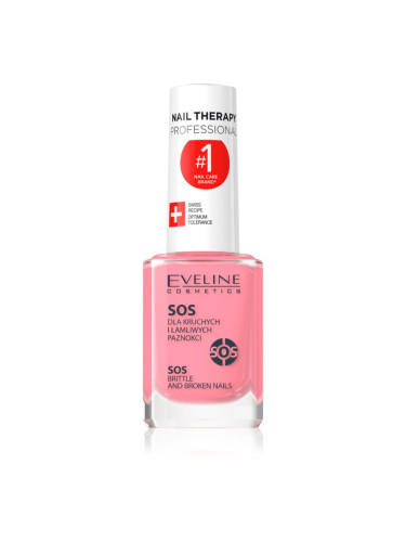 Eveline Cosmetics Nail Therapy SOS мултивитаминен балсам с калций 12 мл.