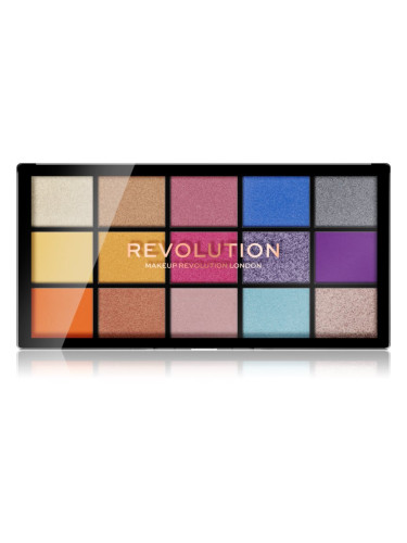 Makeup Revolution Reloaded палитра от сенки за очи цвят Spirited Love 15x1,1 гр.