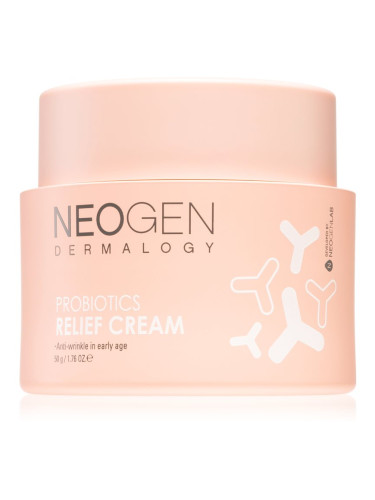 Neogen Dermalogy Probiotics Relief Cream подсилващ и озаряващ крем за първи бръчки 50 мл.