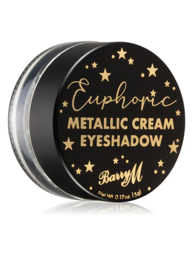 Barry M Euphoric Metallic кремави сенки са очи цвят Aurora