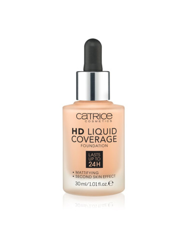 Catrice HD Liquid Coverage фон дьо тен цвят 030 Sand Beige 30 мл.