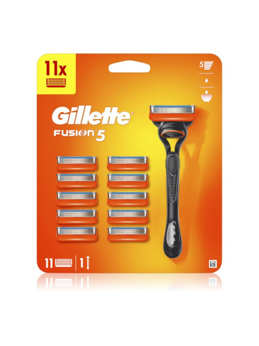 Gillette Fusion5 самобръсначка + резервни остриета 11 бр.