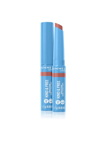Rimmel Kind & Free тониращ балсам за устни цвят 002 Apricot Beauty 1,7 гр.