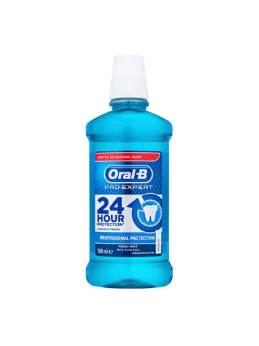Oral B Pro-Expert Professional Protection вода за уста вкус Fresh Mint 500 мл.