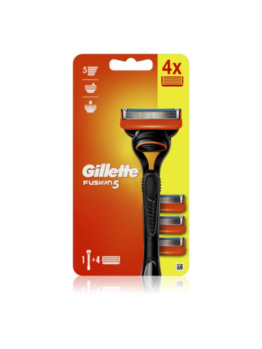 Gillette Fusion5 самобръсначка + резервни остриета 4 бр.