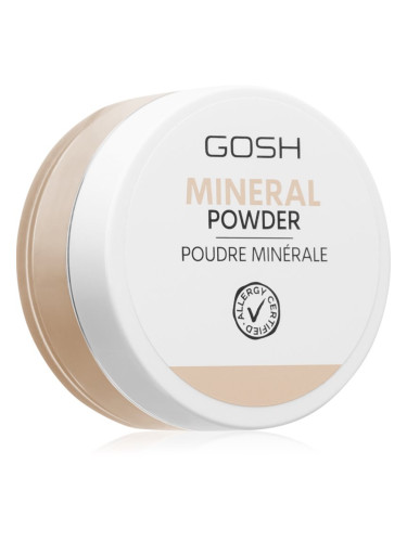 GOSH COPENHAGEN Mineral Powder минерална пудра цвят 006 Honey 8 гр.