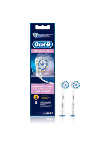 Oral B Sensitive Ultra Thin резервни глави за четка за зъби 2 бр.