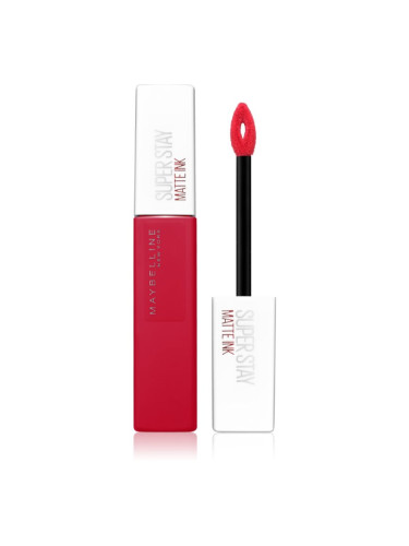 MAYBELLINE NEW YORK SuperStay Matte Ink матиращо течно червило за дълготраен ефект цвят 20 Pioneer 5 мл.