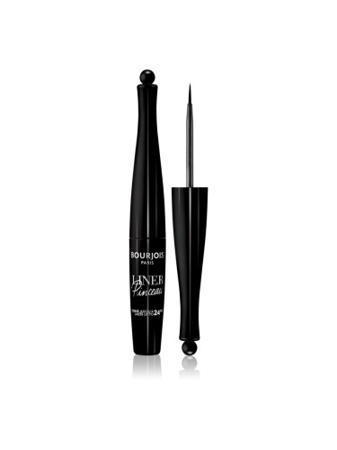 Bourjois Liner Pinceau дълготрайна очна линия цвят 01 Noir Beaux-Arts 2,5 мл.