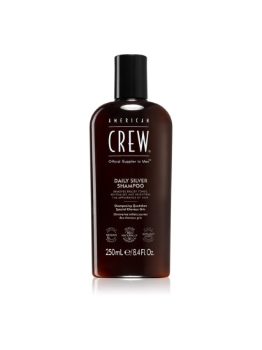 American Crew Daily Silver Shampoo шампоан за бяла и сива коса 250 мл.