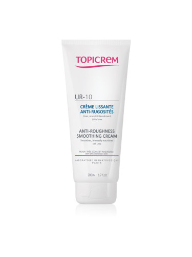 Topicrem UR-10 Anti-Roughness Smoothing Cream крем за тяло  за много суха кожа 200 мл.