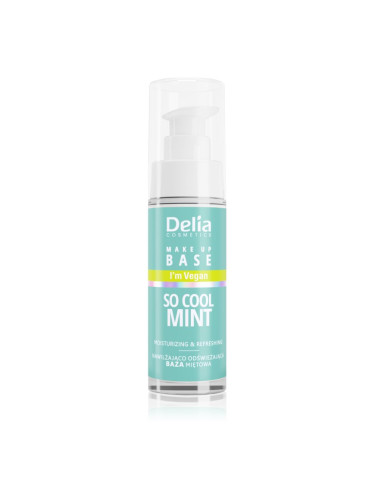 Delia Cosmetics So Cool Mint хидратираща основа под фон дьо тен 30 мл.