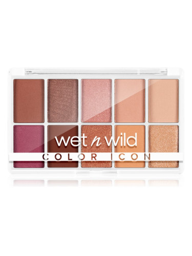 Wet n Wild Color Icon 10-Pan палитра сенки за очи цвят Heart & Sol 12 гр.
