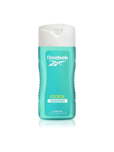 Reebok Cool Your Body освежаващ душ гел за жени  250 мл.