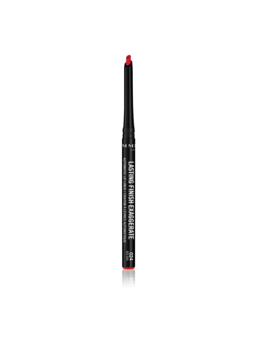 Rimmel Lasting Finish Exaggerate автоматичен молив за устни цвят 045 Epic Burgundy 0,25 гр.