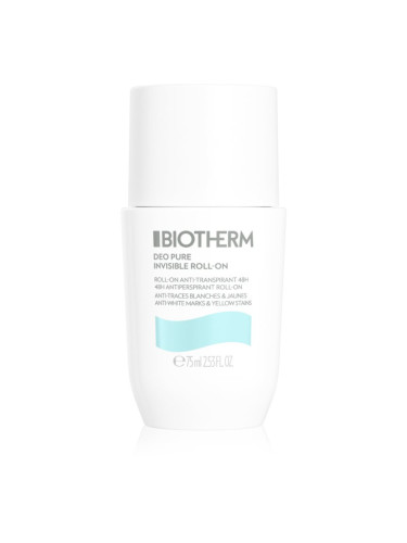 Biotherm Deo Pure Invisible Roll-on рол- он против изпотяване 48h 75 мл.