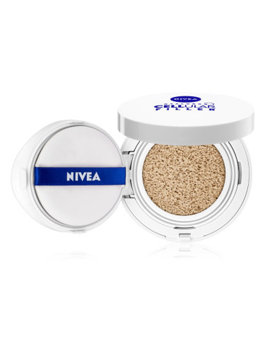 NIVEA Hyaluron Cellular Filler Cushion фон дьо тен в гъба 3 в 1 цвят 01 Light 15 гр.