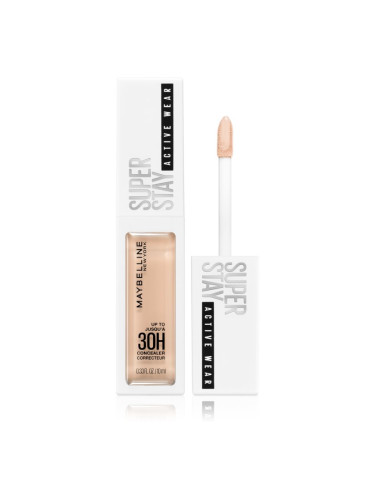 MAYBELLINE NEW YORK SuperStay Active Wear коректор с висока покривност цвят 20 Sand 10 мл.