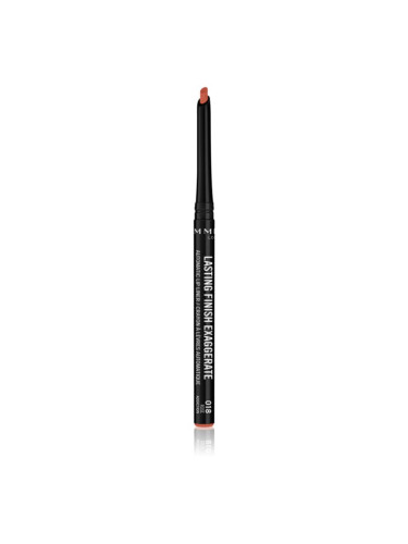 Rimmel Lasting Finish Exaggerate автоматичен молив за устни цвят 018 Rose Addiction 0,25 гр.