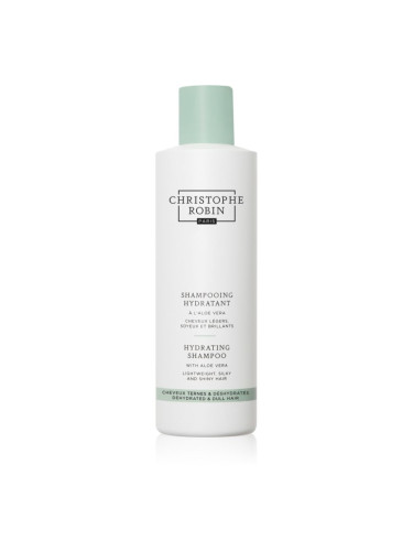 Christophe Robin Hydrating Shampoo with Aloe Vera хидратиращ шампоан с алое вера 250 мл.