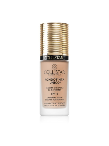 Collistar Unico Foundation подмладяващ фон дьо тен SPF 15 цвят 3R Rosy Beige 30 мл.