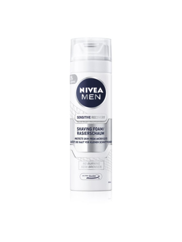 NIVEA MEN Sensitive пяна за бръснене за мъже 200 мл.