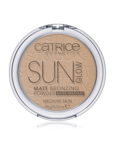 Catrice Sun Glow бронзираща пудра цвят 030 Medium Bronze  9.5 гр.